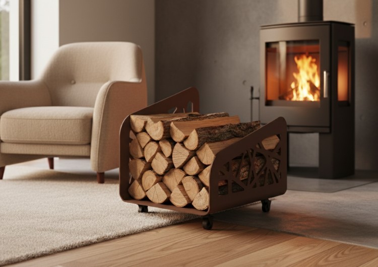 Comment ranger son bois de chauffage près du poêle avec style ?